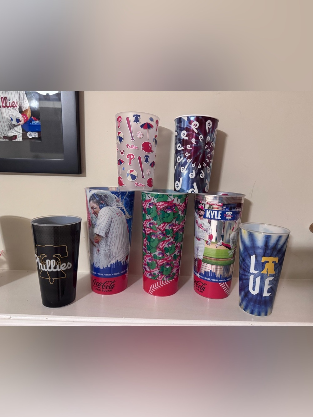 Phillies Souvenir Cups (7)
